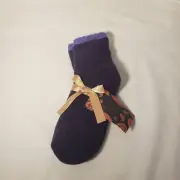 Crabtree & Evelyn Cozy Slipper Socks Purple VERY SOFT AND COMFORTABLE NEW