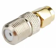 SMA Male to F Female CONNECTOR Adapter RF SMA/M to RG6 F/Female Adaptor coaxial
