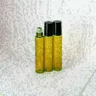 30pcs 10ML Empty Metal Roller Ball Glass Perfume Essential Oil Roll on Bottles