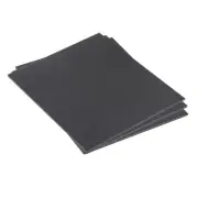 Expanded PVC Plastic Sheet 764" Thick, 8"x10" Rigid Foam Sheet Black 3Pcs