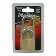 Master Lock 40mm Solid Brass Padlock 2 Pack