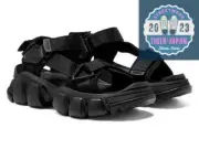 Onitsuka Tiger DENTIGRE BELTED 1183C188 001 BLACK/BLACK Unisex Sandal Shoes