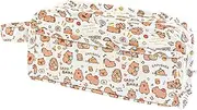 Capybara Pencil Pouch – Cute Multi-Layer Pencil Case with Wide Opening, Large Capacity Stationery Organizer for School & Office, Capybara Pen Bag for Students & Kids, Durable School Supplies Storage,