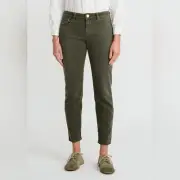 Closed Denim Baker Cropped Narrow Jeans Caper Green Size 27