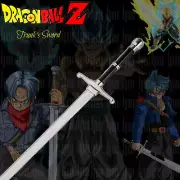 Handmade Stainless Steel Anime Dragon Ball Z Sword Trunk's Replica w/ Scabbard