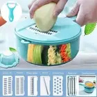 12 IN 1 Food Slicer Dicer Nicer Container Chopper Peeler Vegetable Fruit Cutter