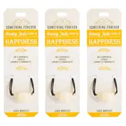 3PK Wishstone Honey Jade Cord Bracelet Stone of Positivity Gemstone Women Bangle