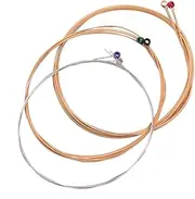 Labymos Acoustic Guitar Strings 85/15 Bronze Corrosion 6 Strings Set Medium Light Gauge(.012-.054)