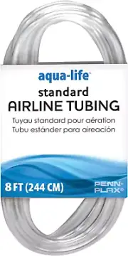 Standard Airline Tubing for Aquariums – Clear and Flexible – Resists Kinking – S