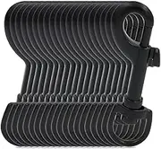 BIKICOCO 3/5'' Swivel Bolt Snap Hook Lobster Claw Clasp Trigger Spring Loaded Clip, D-Ring Ended, Black - Pack of 20