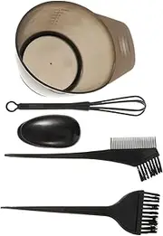 MOTHNUR 1set Hair Dyeing Kit Set Professional Hair Tinting Brushes Applicators for Home Salon Use Includes Sturdy Brushes and Mixing Bowl