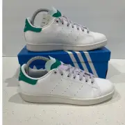 Adidas Stan Smith Women's Sz 7 Shoes Cloud White Mint H03942 New