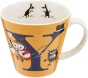 Moomin Initial Mug Y Ceramic Cup 11.5oz Japan Microwave Safe Gift MM630-11Y