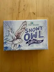 Snowy Owl Subtraction Math Game by The Good and the Beautiful