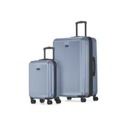 bugatti Singapore 2 Piece Hardside Luggage Set with Expansion in Metallic Blue at Nordstrom One Size
