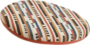 MYCENSE Tatami Floor Pillow for Sitting, Lightweight Cushion for Bay Window, Orange, as described