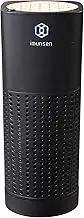 IMUNSEN M-003B Car Air Purifier with Cypress Wood, 4-Stage Filtration, H13 True HEPA Filter, Captures Smoke, Odors, Mold, Allergens, USB Port 5V Car, Desk and Office, Made in Kroea – Black
