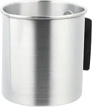 HOMSFOU 1Pc Candle Melting Pot Heat Resistant Wax Melting Pitcher with Ergonomic Handle for DIY Candle Making and Crafting Non Slip Design Dripless Pouring Spout