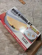 Emson Egg & Omelet Wave, Microwave Egg & Omelet Cooker New Open Box Sealed