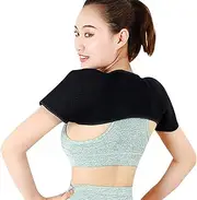 Shoulder Warmer Wrap Protector Massager Self Heating Double Shoulder Support Pad Brace Shoulder Chronic Inflammation Relief (Size : X-Large)
