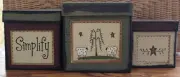 Simplify Nesting Boxes Set 3 Country Home House Decor Great Storage