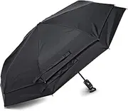 [Samsonite] Windguard Auto Open/Close Umbrella, Black, One Size, Black, One Size, Windguard Auto Open/Close Umbrella