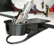 Table Desk Side Clip Water Drink Cup Beverage Holder Coffee Mug Cup Clip