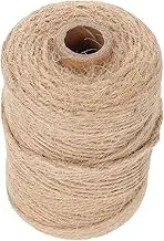 BAZEITFLOW 1 Roll Elegant Jute Twine Durable Craft Rope for DIY Projects Wrapping and Holiday Decorations for Christmas Trees Candy Boxes and