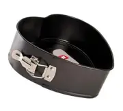 8.6-Inch Heart Shaped Cake Pan, Springform Pan with Removable