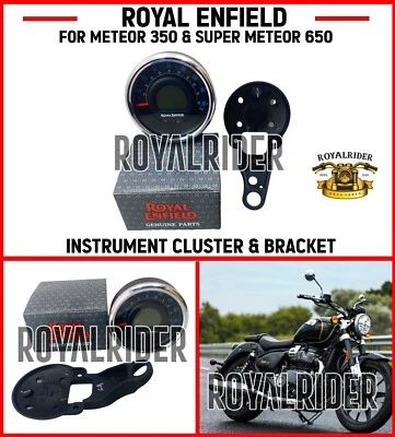Fits Enfield INSTRUMENT CLUSTER & BRACKET For Meteor 350 & Super Meteor 650