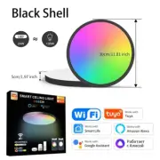 Tuya Smart Ceiling Light Led 220V 24V 30Cm Wifi Alexa Google Home Flush Mount Li