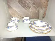 Royal Albert Bone Chine Made In England Dated 1987 3 Piece Set New