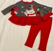 NWT Baby Essentials 4-piece Holiday Set Size 9 Months