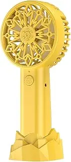 Hand Held Fan, USB Powerful Adjustable Handheld Fan, Multi Functional Personal Cooling Device for Offices Travel Camping Indoor Classroom Beach Daily