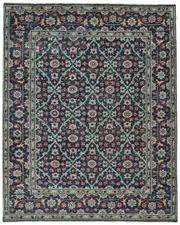 Verlaine Bashyr Nordic Hand Knot Wool Rug