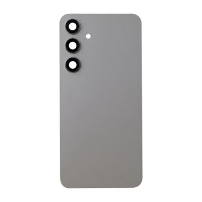Back Glass with Camera Lenses for Samsung Galaxy S24+ Marble Gray Aftermarket