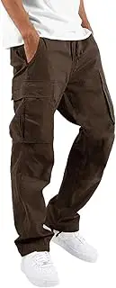 [whox] Mens Cargo Pants Casual Outdoor Hiking Pants for Men Athletic Joggers Sweatpants