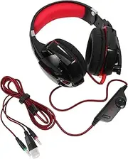 Gaming Headphones 7.1 Surround Sound Led Lights Comfortable Gaming Headset for