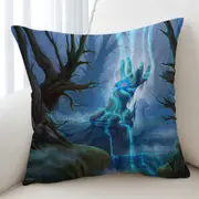 Magical Swamp Fantasy Art Cushion Cover