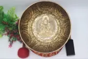 Exquisite 10" Buddha Shakti Singing Bowl Set- Immerse Yourself in Divine Harmony