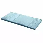 Cool Gel 7-zone Memory Foam Mattress Topper w/Bamboo Cover 8cm - Single