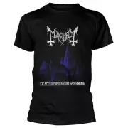 Mayhem De Mysteriis Shirt S M L XL XXL Black Metal T-Shirt Official Band Tshirt