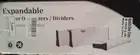 Drawer Dividers Adjustable Drawer Organizer for Utensils/Clothes