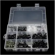 Motorcycle Fairing Bolt Kit Motorcycle Fairing Bolts Screws Body Spring Bolts Kit for Y&amaha for MT-03 for MT03 for MT09 for FZ09 for MT07 for FZ-07 for YZ1(Black)