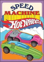 ATA-BOY HOT WHEELS SPEED MACHINE MAGNET