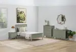 ROWLAND 2 Drawer Bedside