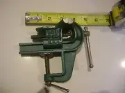 Vintage Small/Mini Clamp-On Bench Table Top Vise Hobby Jeweler