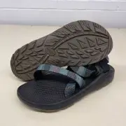 CHACO ZCloud Adjustable Strap Sandals Men's Size US 10M Weave Black