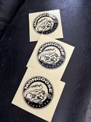 3~mongoose bmx coin decals