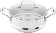 Scanpan Impact Multi Steamer Insert with Lid 16/18/20 Cm Silver